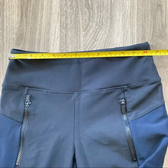 Athleta Stellar Tight Leggings. Black/Navy Work/Travel Pant. Sz XS - Picture 6 of 11